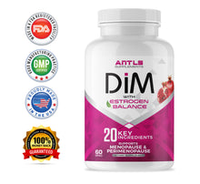 Load image into Gallery viewer, DIM with Estrogen Balances 20 Key Ingredients