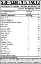 Load image into Gallery viewer, DIM with Estrogen Balances 20 Key Ingredients