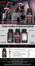 Load image into Gallery viewer, Nitric Oxide Booster L-Arginine 4000mg 180 capsules
